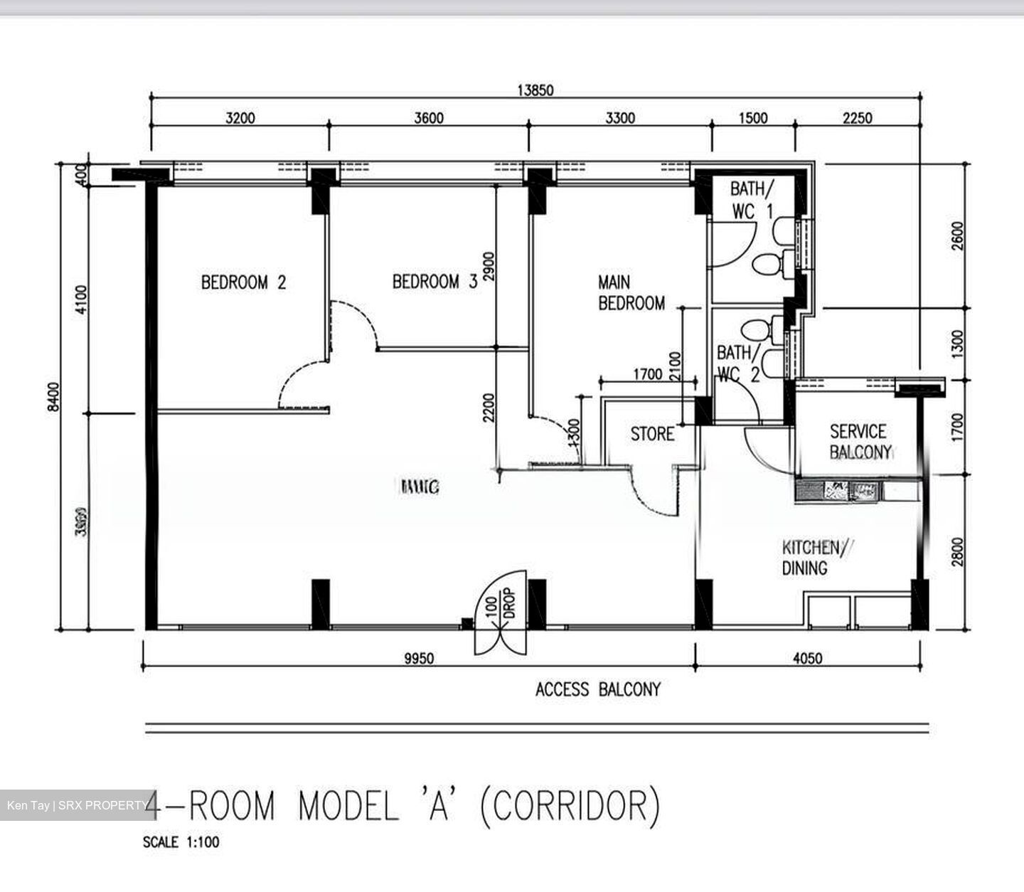 Blk 143 Pasir Ris Street 11 (Pasir Ris), HDB 4 Rooms #577036121